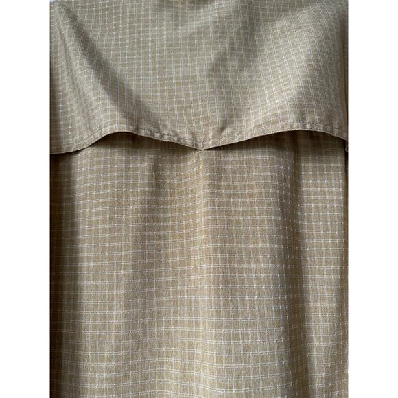 PrAna Men’s Tan Gingham Long Sleeve Button Up Size L Hiking Utility OutdoorCore - Picture 8 of 8